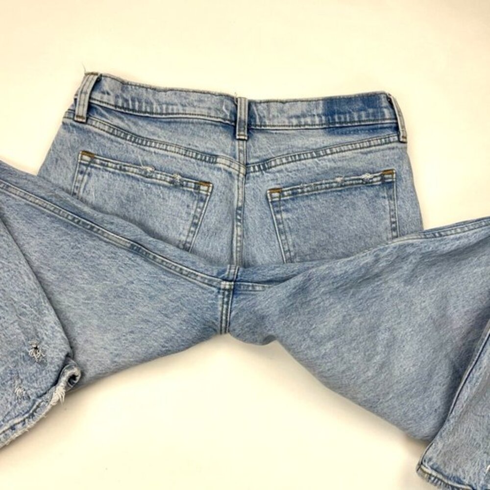Abercrombie Fitch Ultra High Rise 90s Straight Curve Women 32 14 Vintage Denim - Picture 9 of 13
